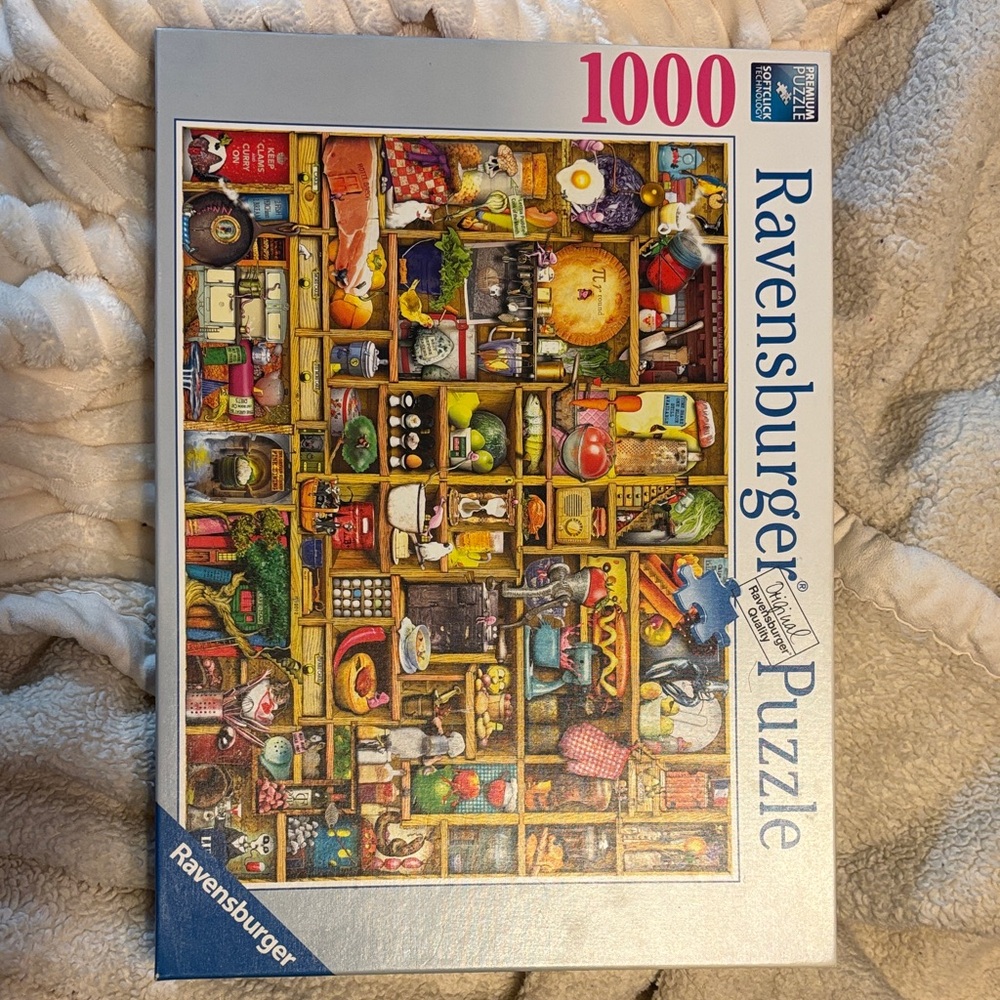 Ravensburger "Kitchen Cupboard" Multicolor Kitchen Puzzle - 1000 Pieces